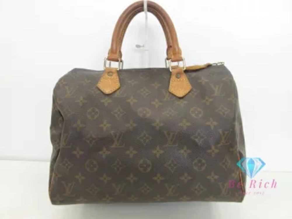 Louis Vuitton Monogram Speedy Handbag LV Boston Bag